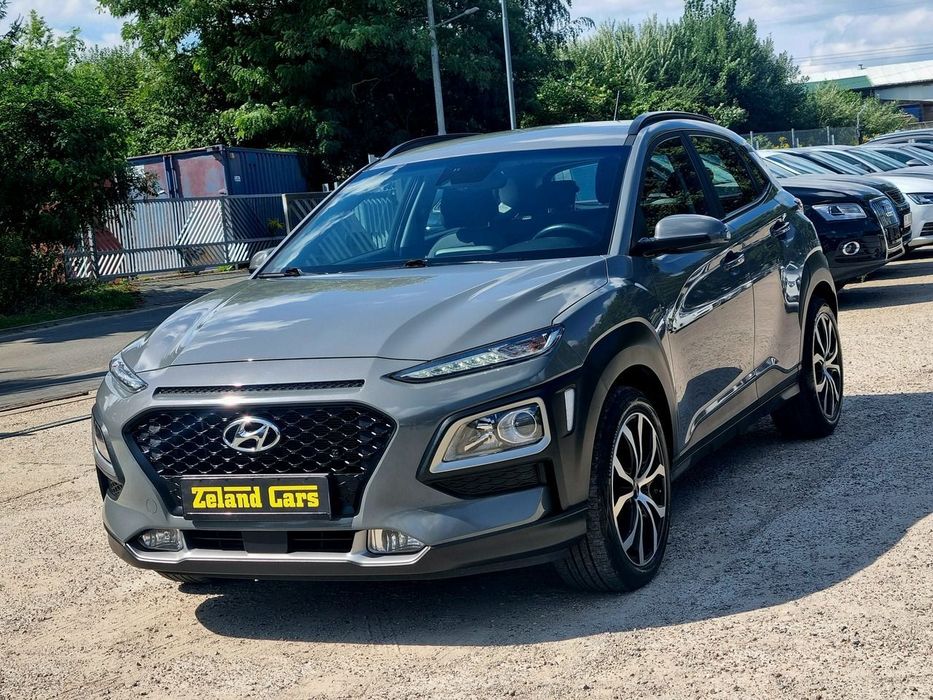 Hyundai Kona LED Serwis Kamera Parktronic Climatronic Bluetooth Tempomat Gwarancja