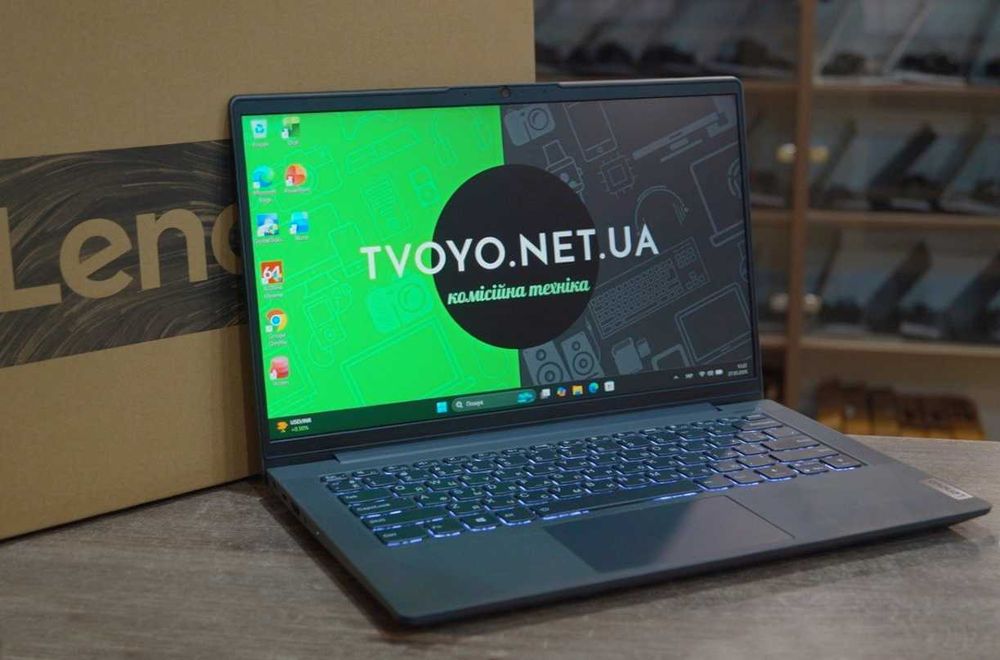 ГАРАНТІЯ Lenovo(FullHD IPS/Core i3-1005G1/RAM 8ГБ DDR4/SSD 256ГБ)TVOYO