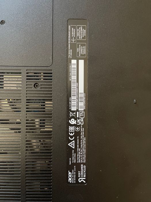 Ноутбук acer lite 15