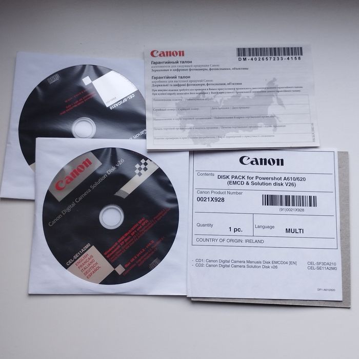 Фотоаппарат Canon A610