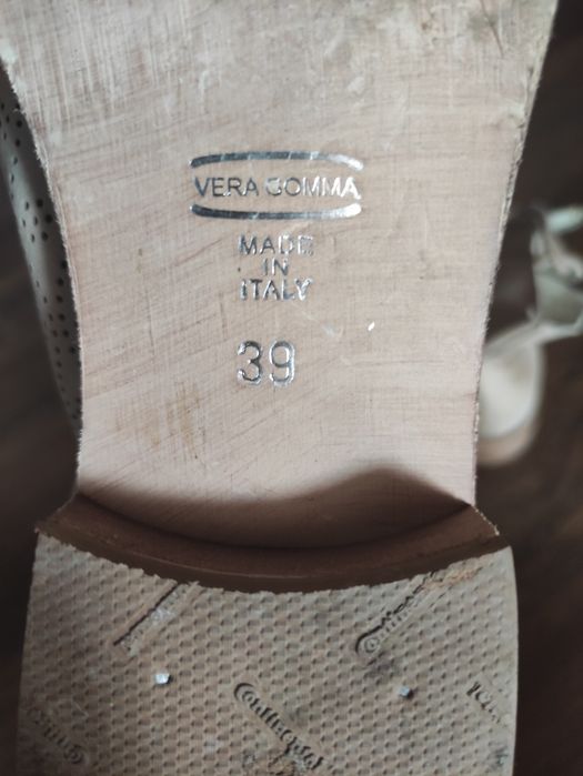 Włoskie botki vera gomma r.39