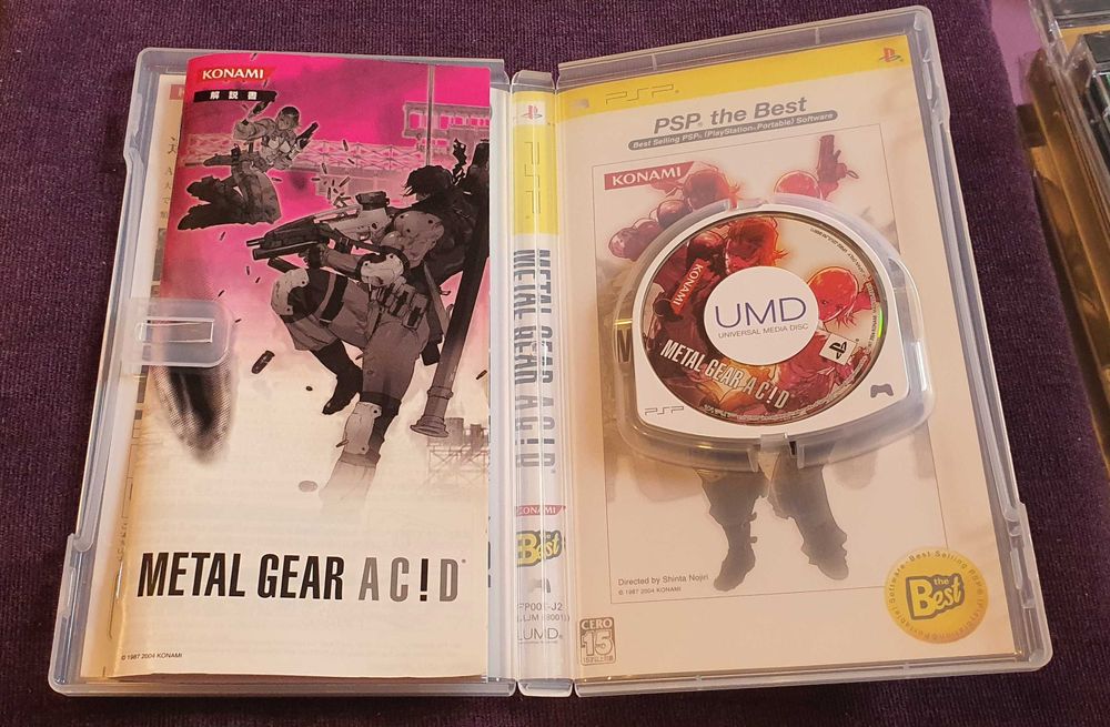 Metal Gear Ac!d PSP NTSC-J