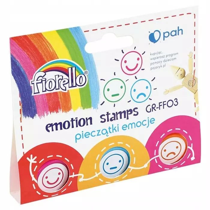 Pieczątki Fiorello emocje 3 sztuki GR-FF03. Fiorello. Nowy Produkt