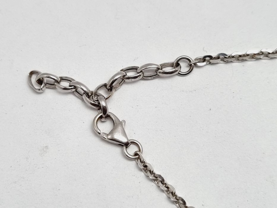 Бриллиантовое колье цепочка