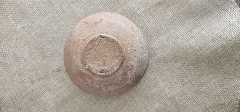 Cinzeiro / Prato Decorativo em Barro Artesanal Orgânico (Estilo Wabi-Sabi / Rústico)