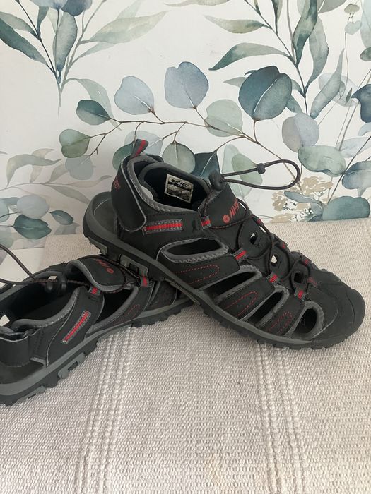 Sandały męskie Hi-Tec Tiore trekkingowe czarne roz.42