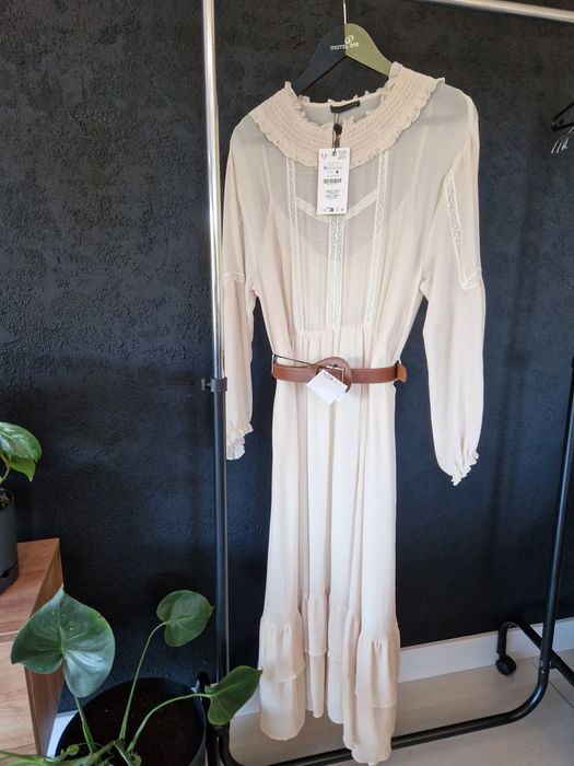 Zara sukienka boho nowa