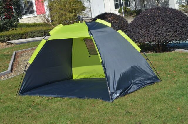 Namiot plażowy EXPLORER Zielono-Szary UV 80 Wyprzedaż