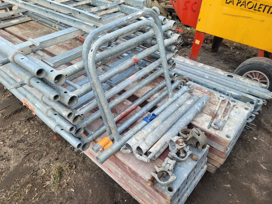 Rusztowanie elewacyjne, fasadowe plettac 72m2 - Gryfice (zach-pom)