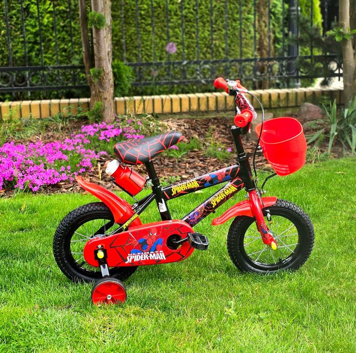 Rower Rowerek 16 cali dla chłopców Spider-Men - 2 kolory - gwarancja