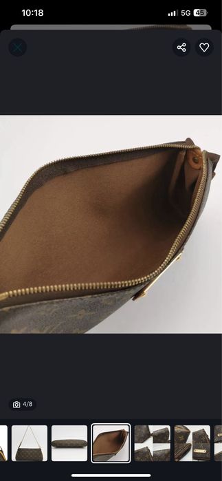 Mala LV Eva - Monograma- pochette