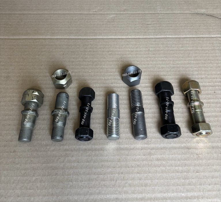 Шпилька ступиці 2ПТС-4/КТУ сальник втулка гайка палець до причепа птс4