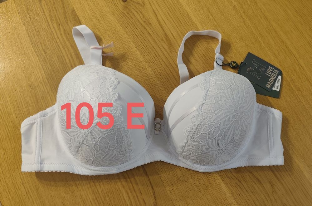 Biustonosz Love Magnolia biały koronka 46/105E nowy z metką