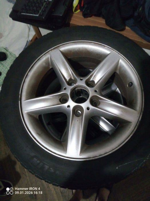 Alufelgi BMW R16 + zimowe opony