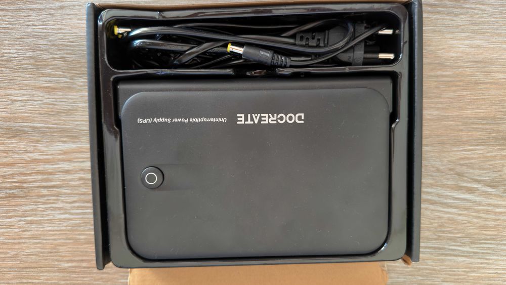 ДБЖ (UPS) Docreate DC1036L 36W для роутера, ONU