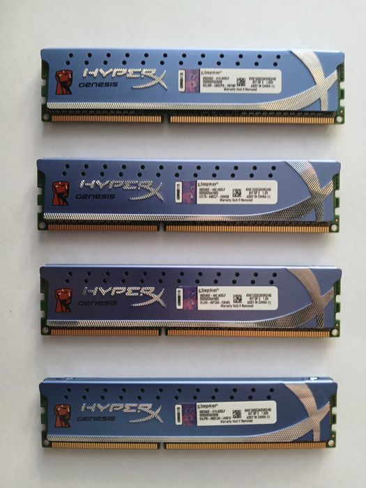Pamięć RAM Kingston HyperX genesis 4szt. 4x4GB