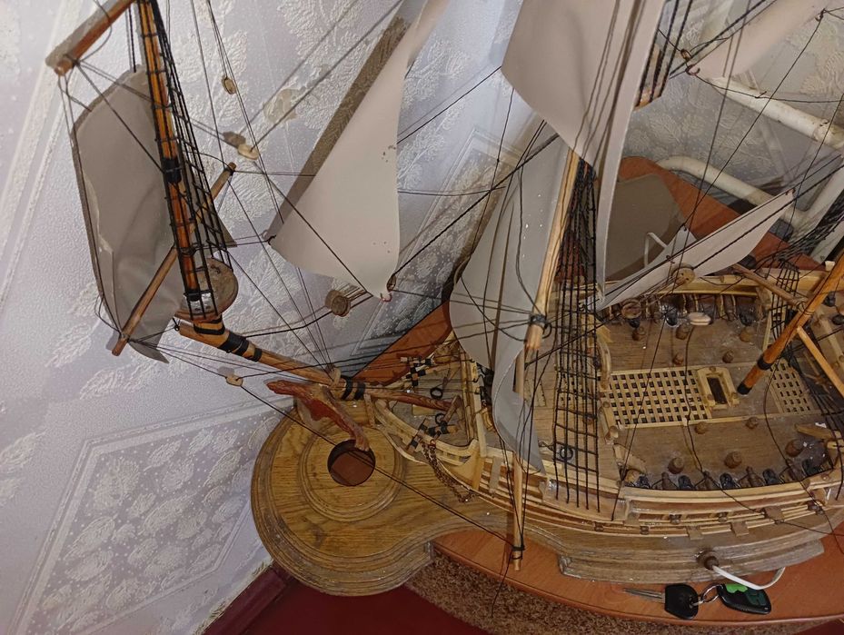 Модель линейного корабля Полтава