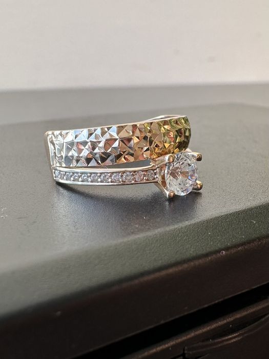 Золотое кольцо 585 пробы, золото, перстень,  золото 585