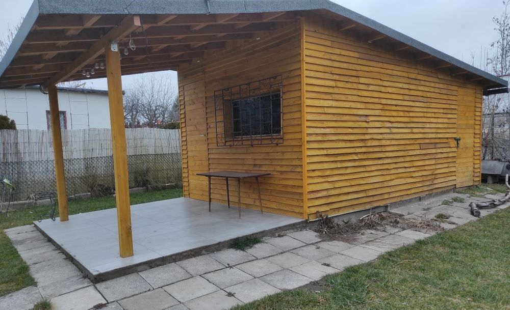 Domek letniskowy szkieletowy ROD