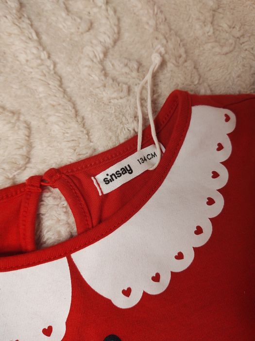 Sukienka świąteczna 134 NOWA