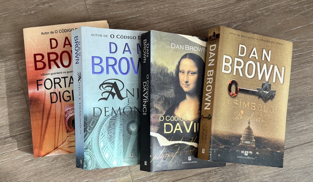 4 livros Dan Brown