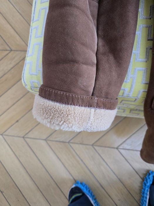 Kożuch męski polski XL gruby stan idealny