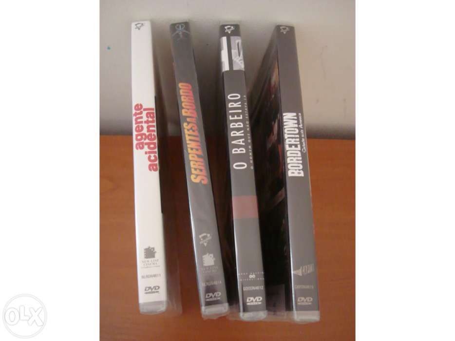 Lote de 4 filmes em DVD novos