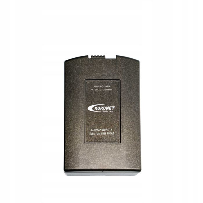 Zestaw Wierteł 1-10 HSSCo 19szt Kobaltowe KORONET