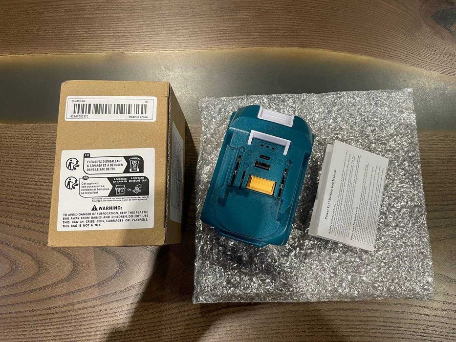 Акумулятор батарея Makita 18V 6Ah BL1860B LXT Аналог з LED НОВИЙ