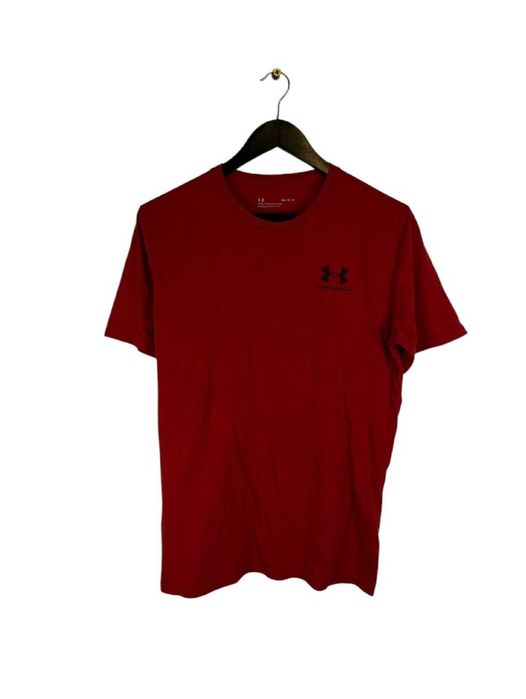 Koszulka under armour pomarańczowa z logiem m