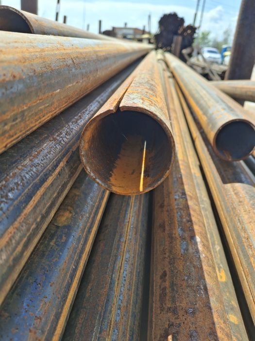 Труба кругла на стовпчики. Уцінка