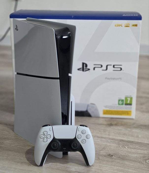 Sony PlayStation 5 Slim 1TB Blu-ray з дисководом в ідеальному стані