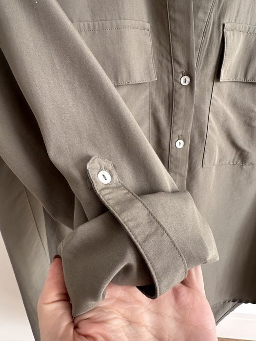 Camisa Tiffosi caqui, tamanho S (como NOVA)