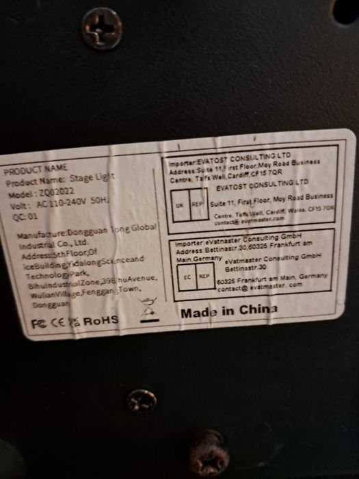 2 x ruchoma głowa 60 W wraz ze statywami