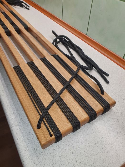 Trap jachtowy, kładka dębowa, dąb.