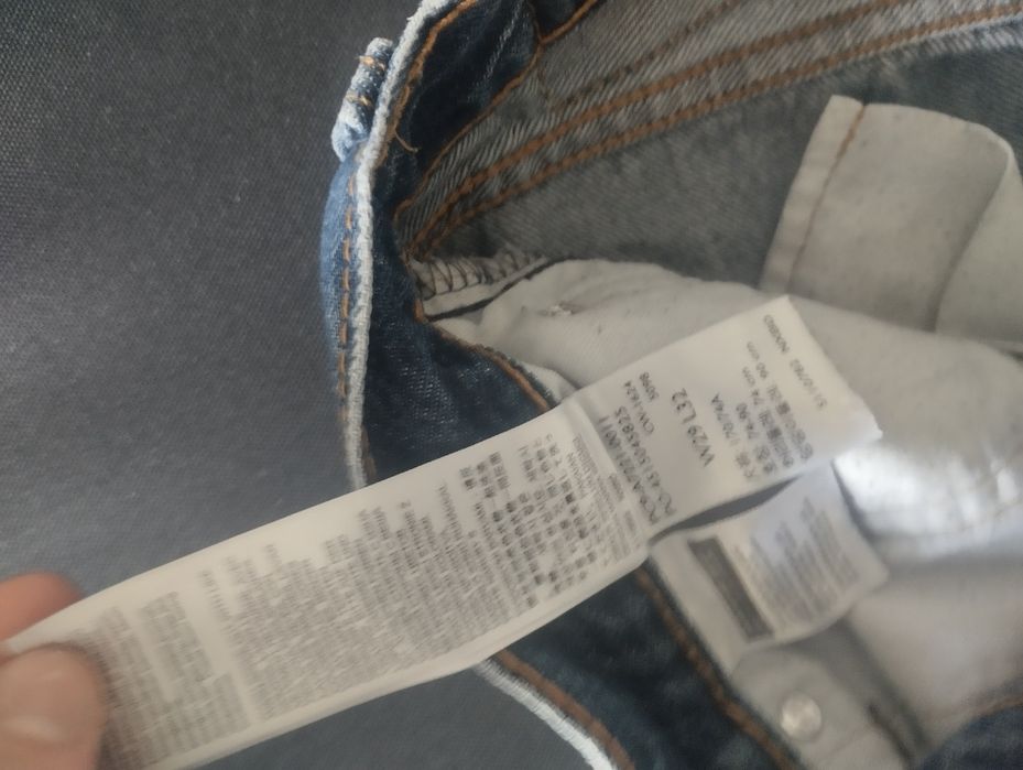 Джинсы levis 565 W29 L32
