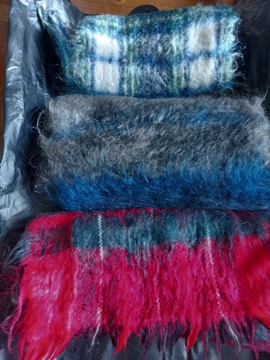 Шарф мохеровый.  Тёплый.