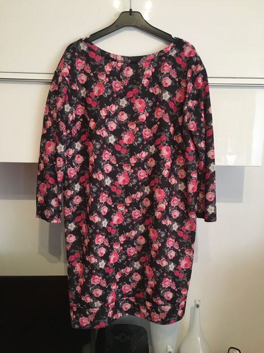 Vestido algodão acetinado Tezenis