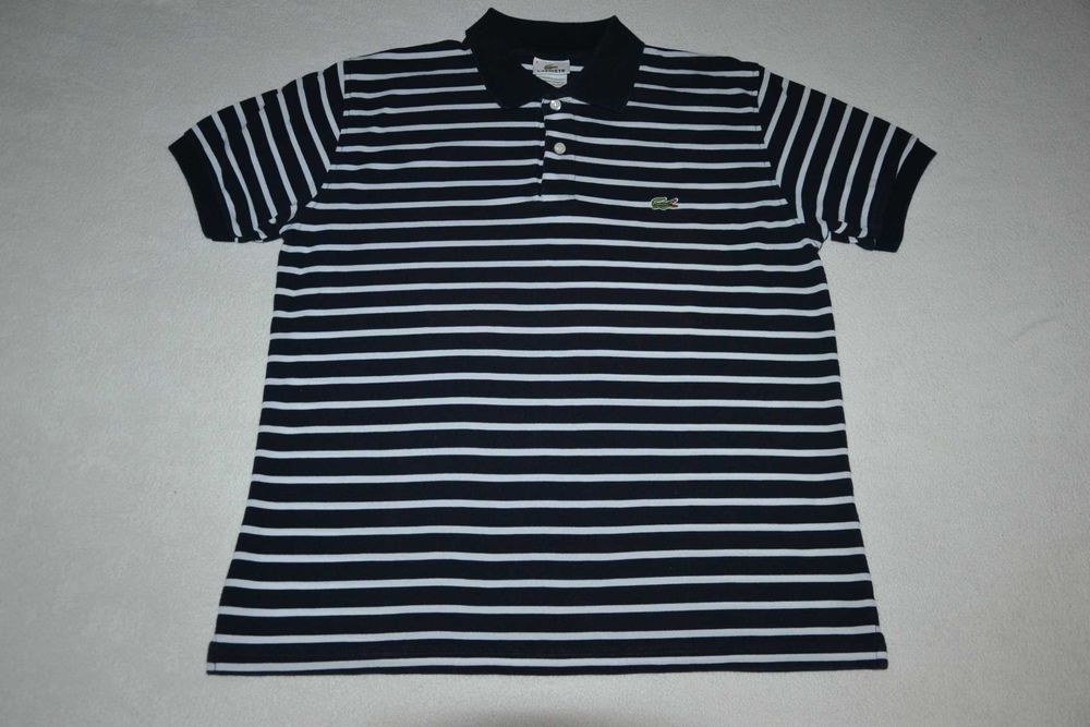LACOSTE Koszulka Polo Męska Roz 4 Eur M Bawełna 100% Super Stan