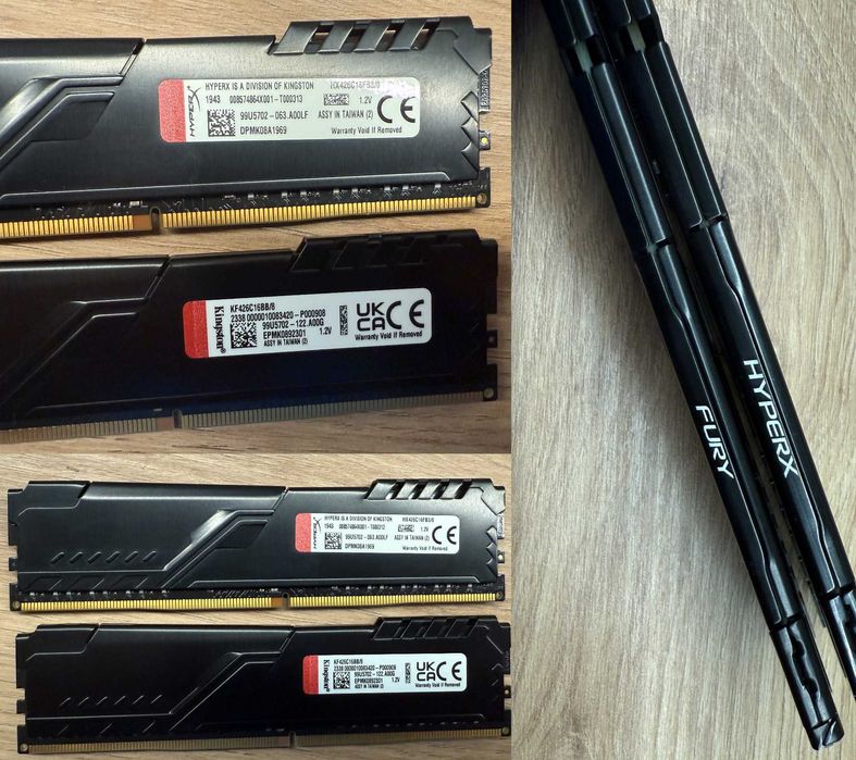 Kingston DDR4 3600 16gb(2x8) + Kingston DDR4 2666 16gb(2x8)
