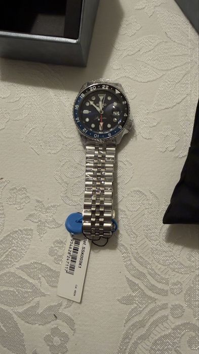 Relógio Seiko GMT SSK003K1 novo