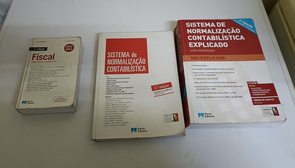 Venda de Livros de Contabilidade e Fiscalidade

Descrição:
Trê