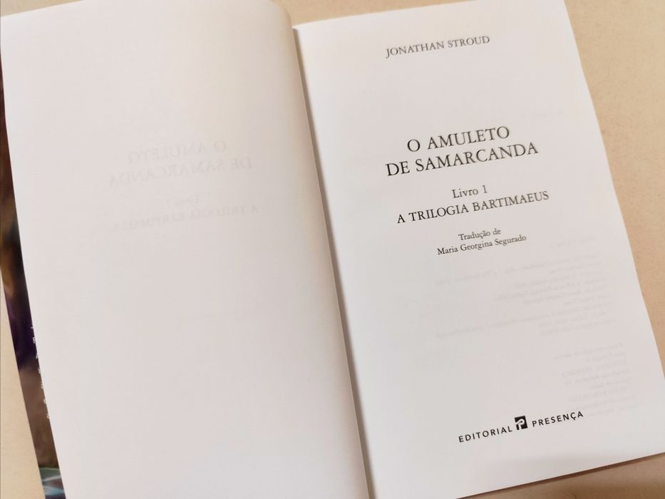 Livro: O Amuleto de Samarcanda de Jonathan Stroud