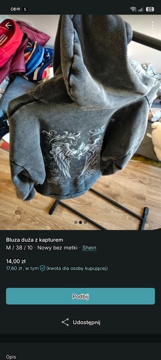 Bluza z kapturem