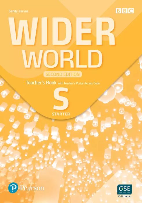 Wider World. Second Edition Starter. Teacher's Book + Teacher's Portal Access Code. Pearson. Nowy Produkt
