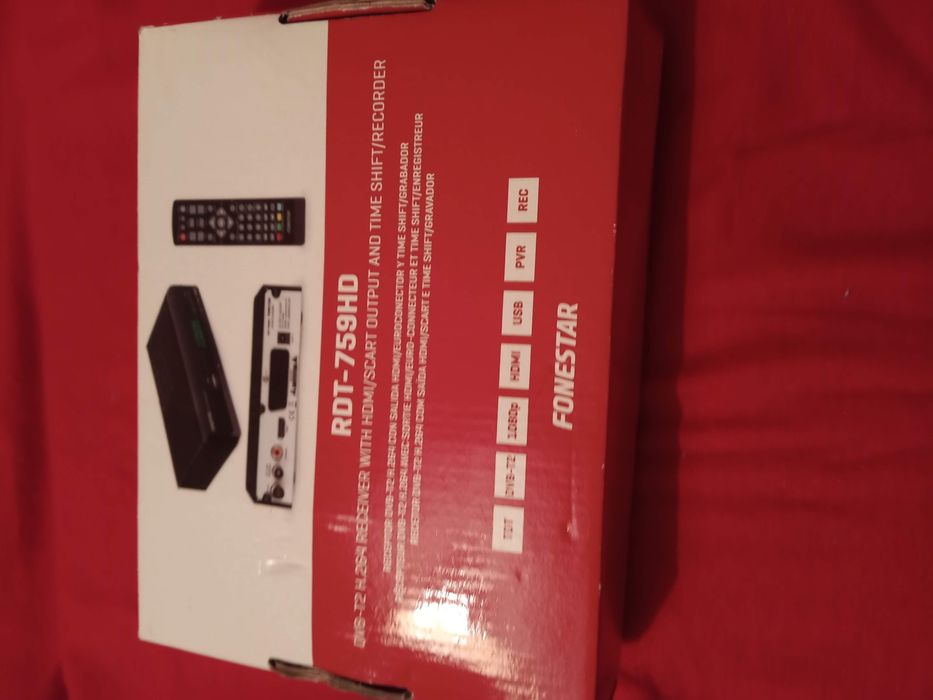 Receptor DVD - T2, com comando