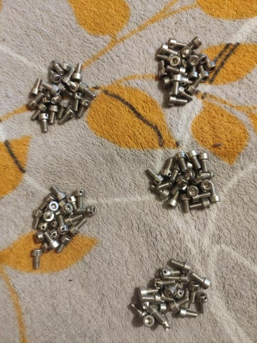 100 sztuk Śruba do plombowania M4 12mm