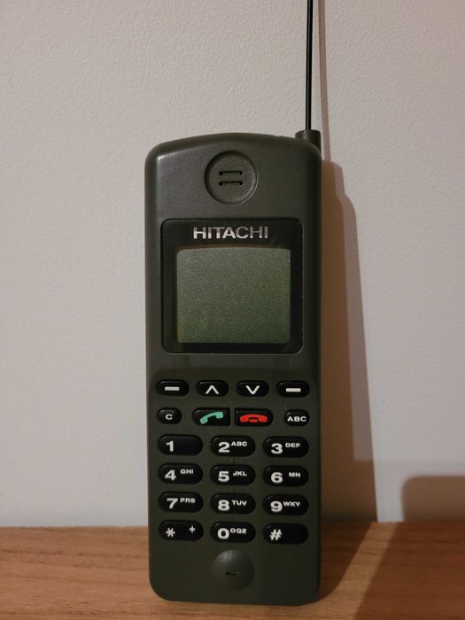 Stary telefon HITACHI dla kolekcjonera