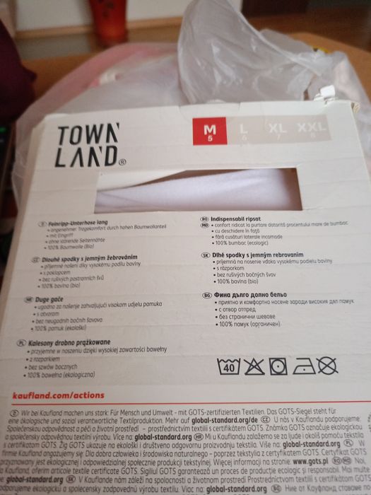 Kalesony męskie -biale nieużywane w pudełku.