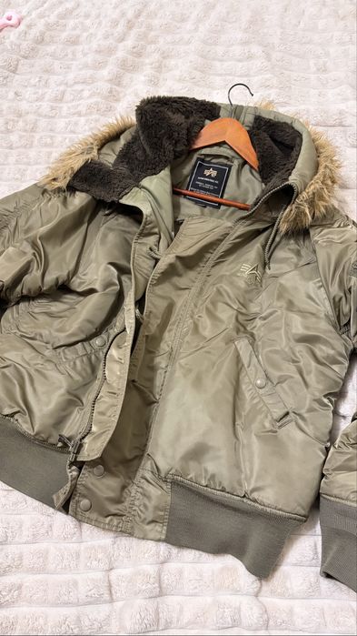 Куртка alpha industries хакі